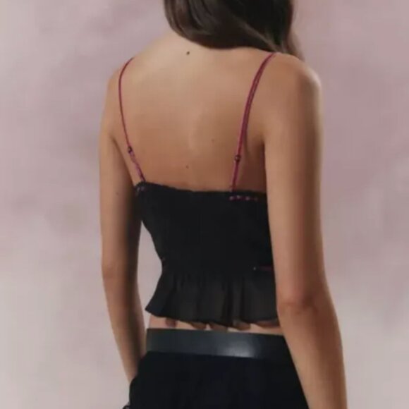 COPY - Uo Kimchi Blue Ivy Lace-Inset Cami - Picture 6 of 6